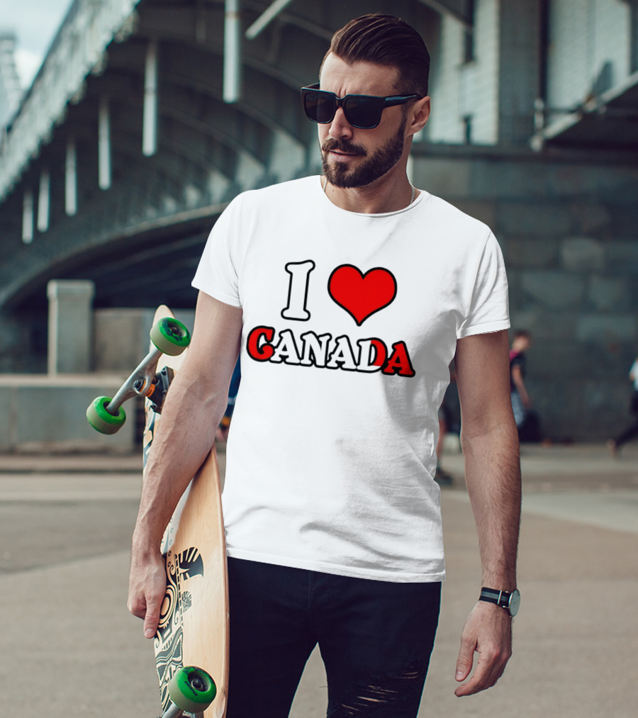 I Heart Canada Love T-Shirt