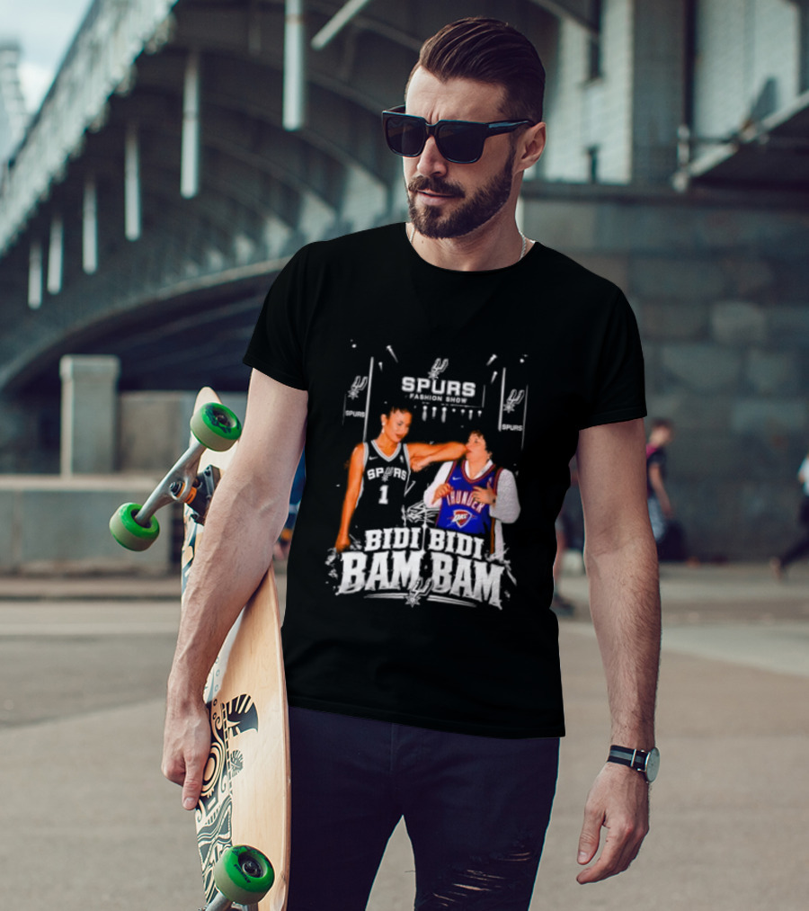 Spurs Thunder Bidi Bidi Bam Bam Fashion Show T-Shirt