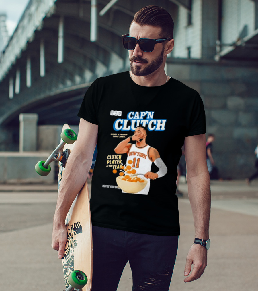Cap'n Clutch New York Eleven Clutch Player Of The Year T-Shirt