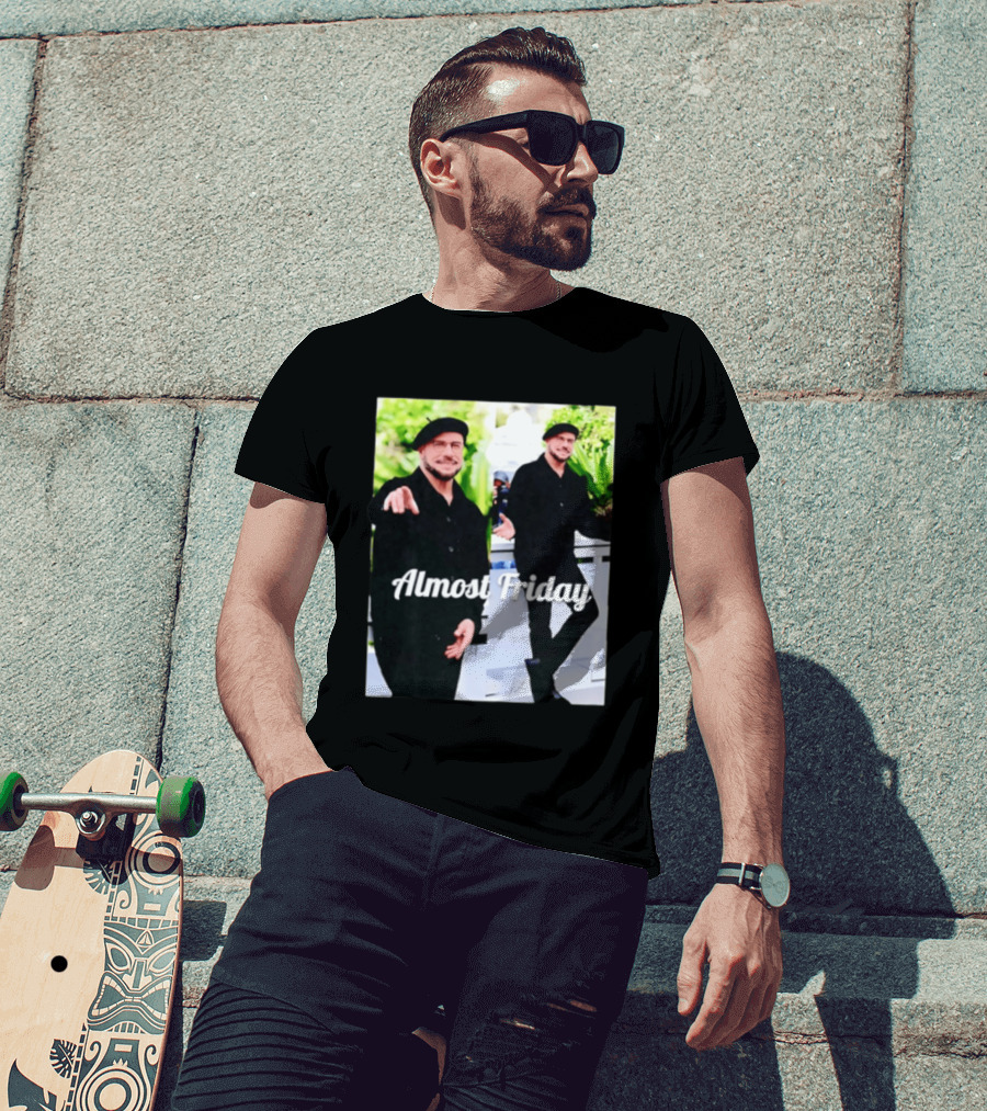 John Travolta Almost Friday Cannes Film Festival 2026 Saturday Night T-Shirt
