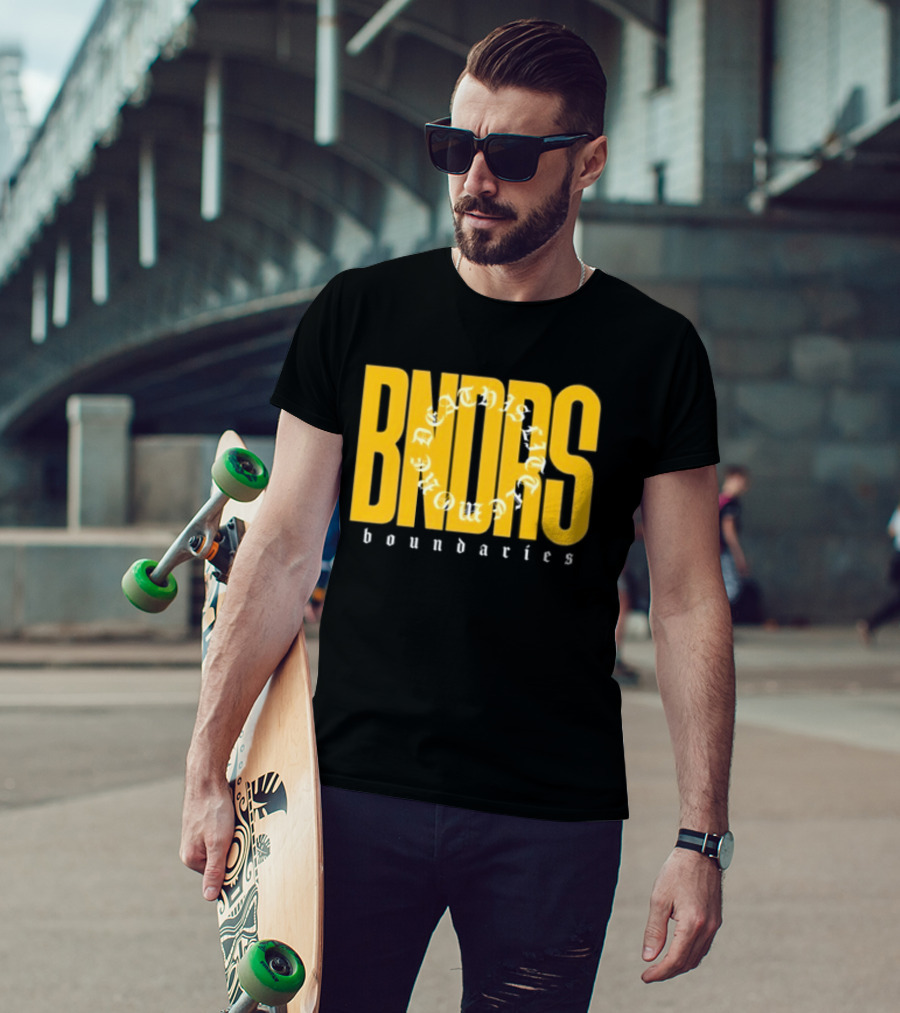 Boundaries Face The Blade Death Is The New Mohican T-Shirt