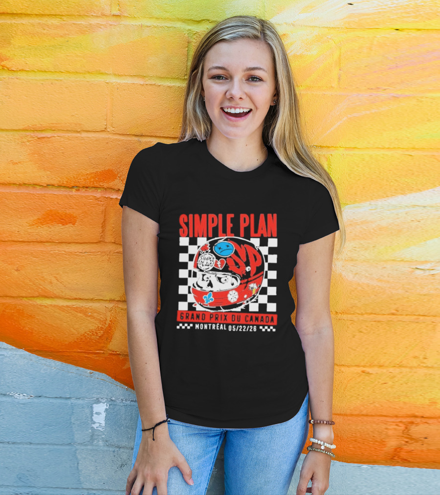 Simple Plan Grand Prix Du Canada Montreal 05/22/26 T-Shirt