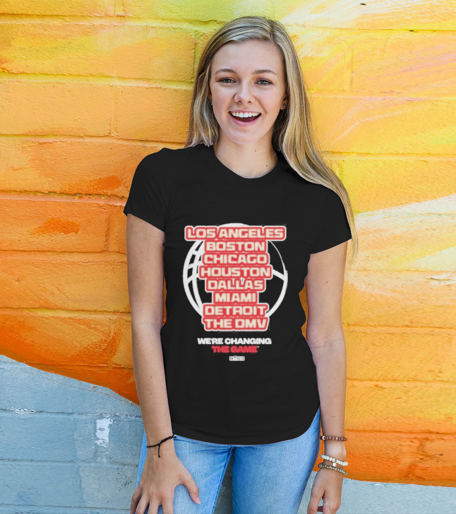 Big3 9Th Wonder In The Summer Los Angeles Boston Chicago Houston Dallas Miami Detroit The DMV T-Shirt
