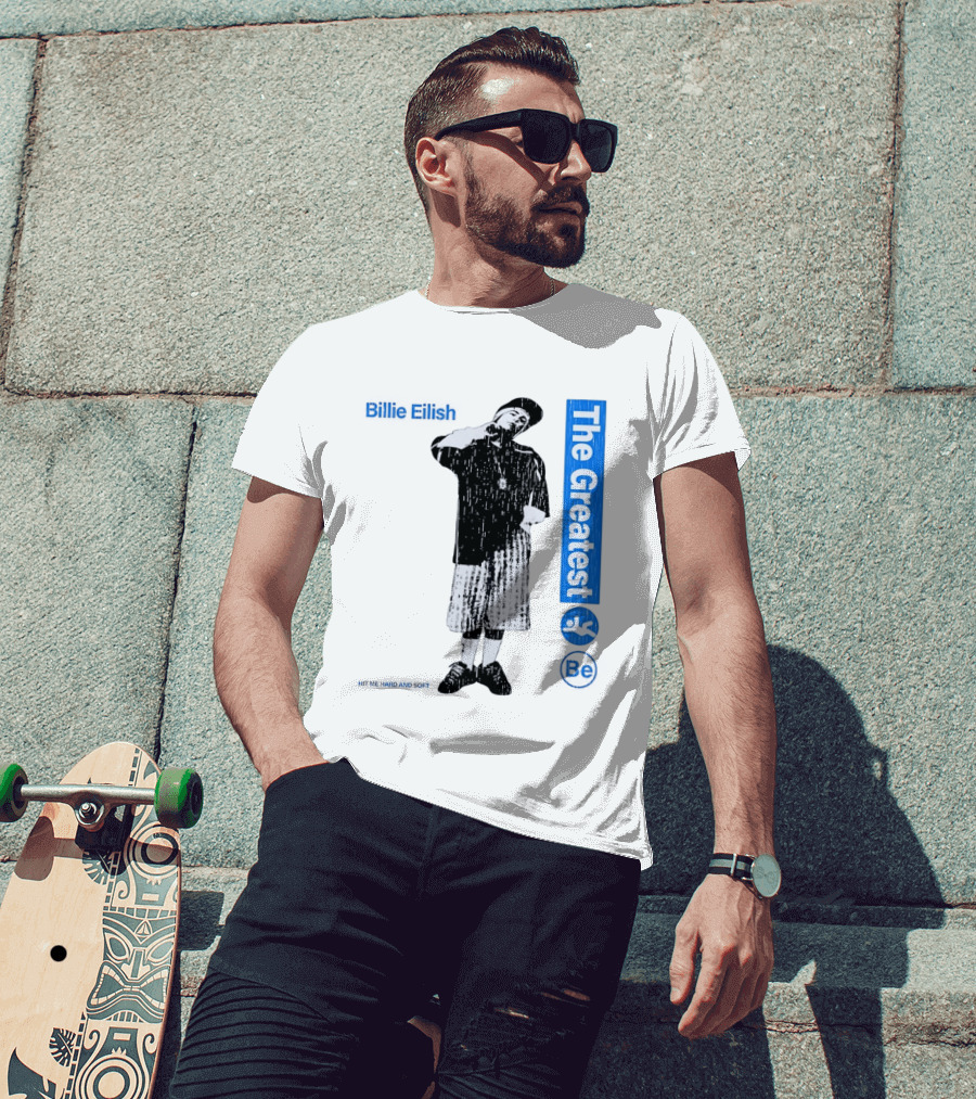 Billie Eilish The Greatest Y2K Street Style Hip Hop Iconic Look T-Shirt
