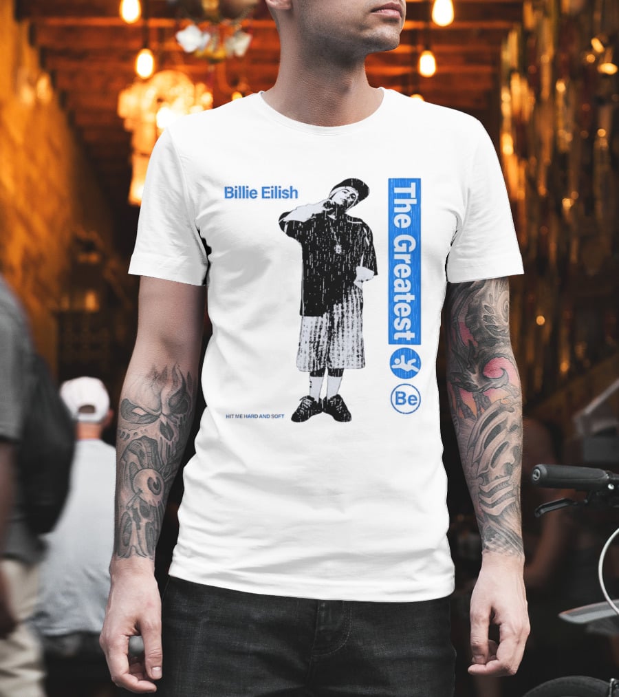 Billie Eilish The Greatest Y2K Street Style Hip Hop Iconic Look T-Shirt