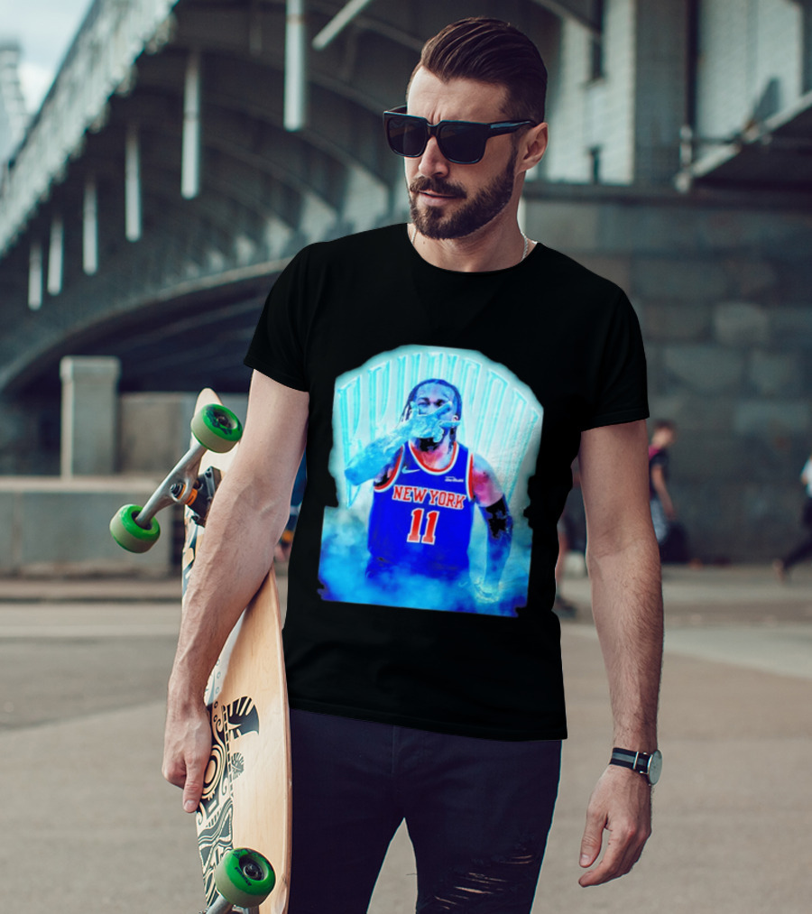 New York Ice Man Brunson 11 Jersey Knicks T-Shirt