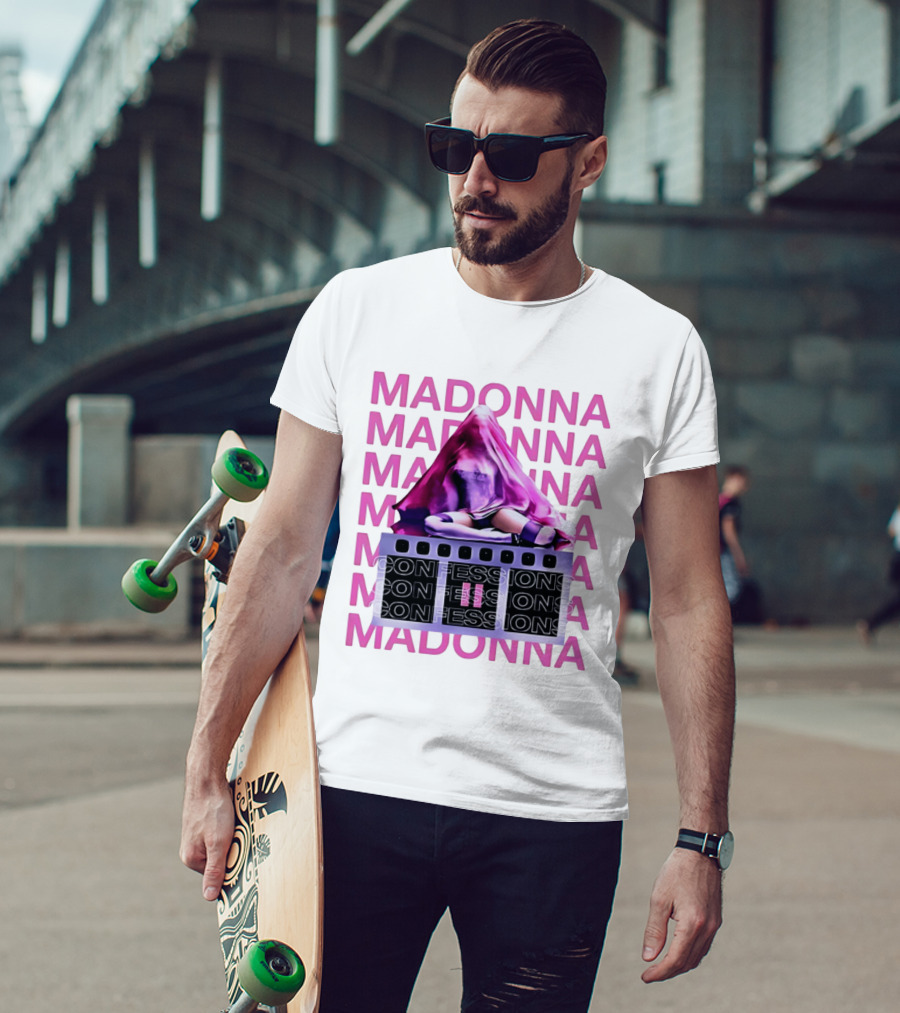 Madonna Confessions II Pink Veil Performance T-Shirt