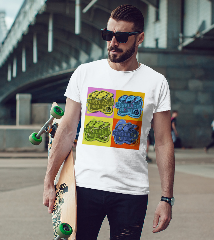 Misplaced Series 2026 Pop Art Coins Quadrant T-Shirt