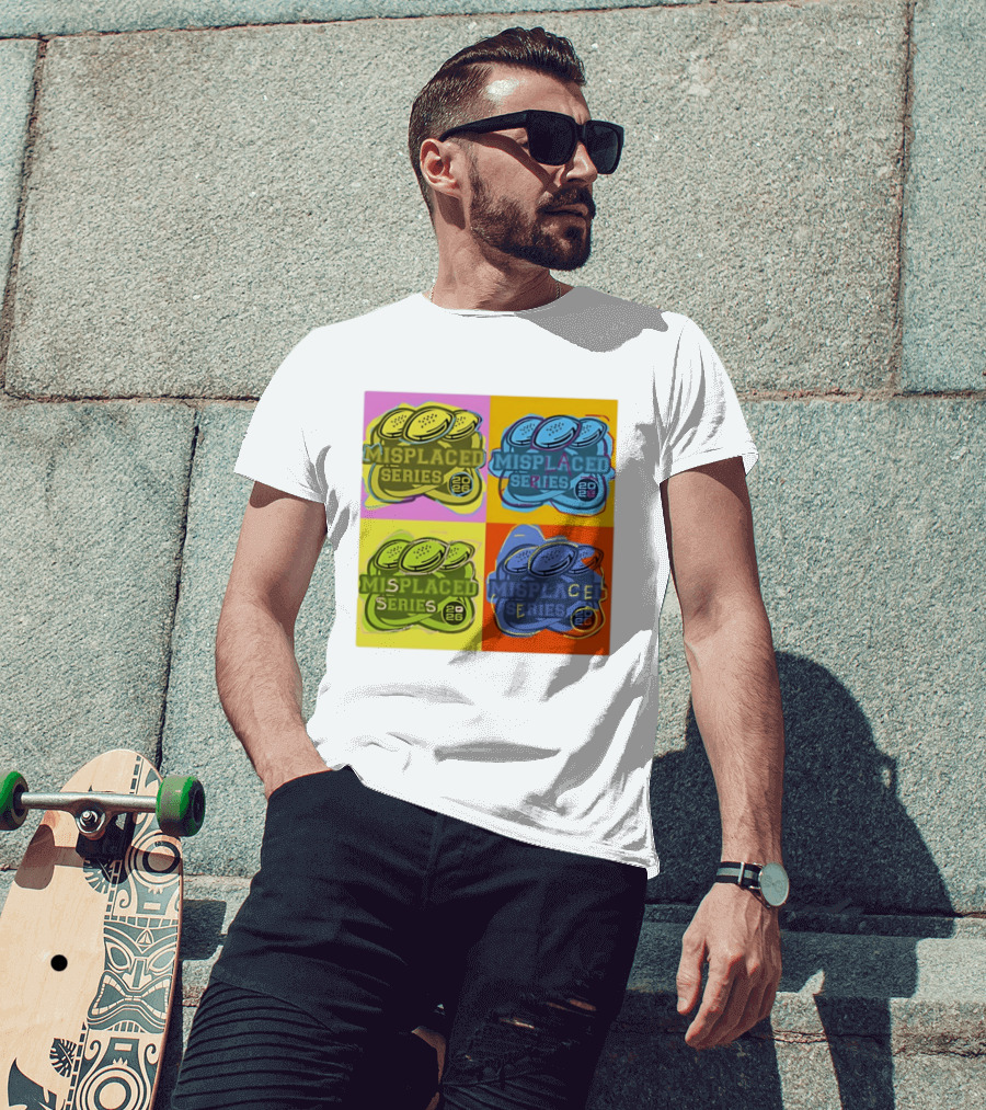 Misplaced Series 2026 Pop Art Coins Quadrant T-Shirt