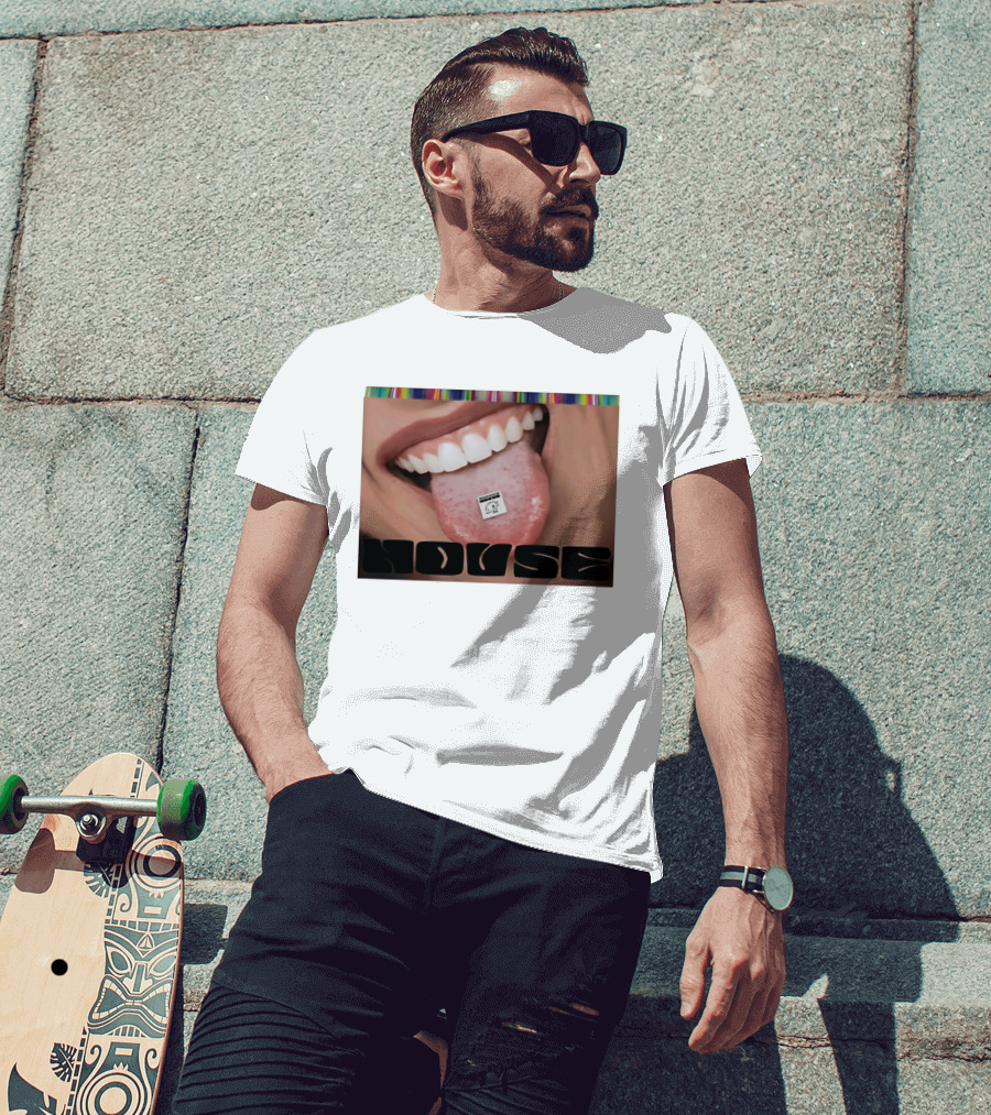 Mushroom Houses World Class Psychedelics House Rave LSD Acid House T-Shirt