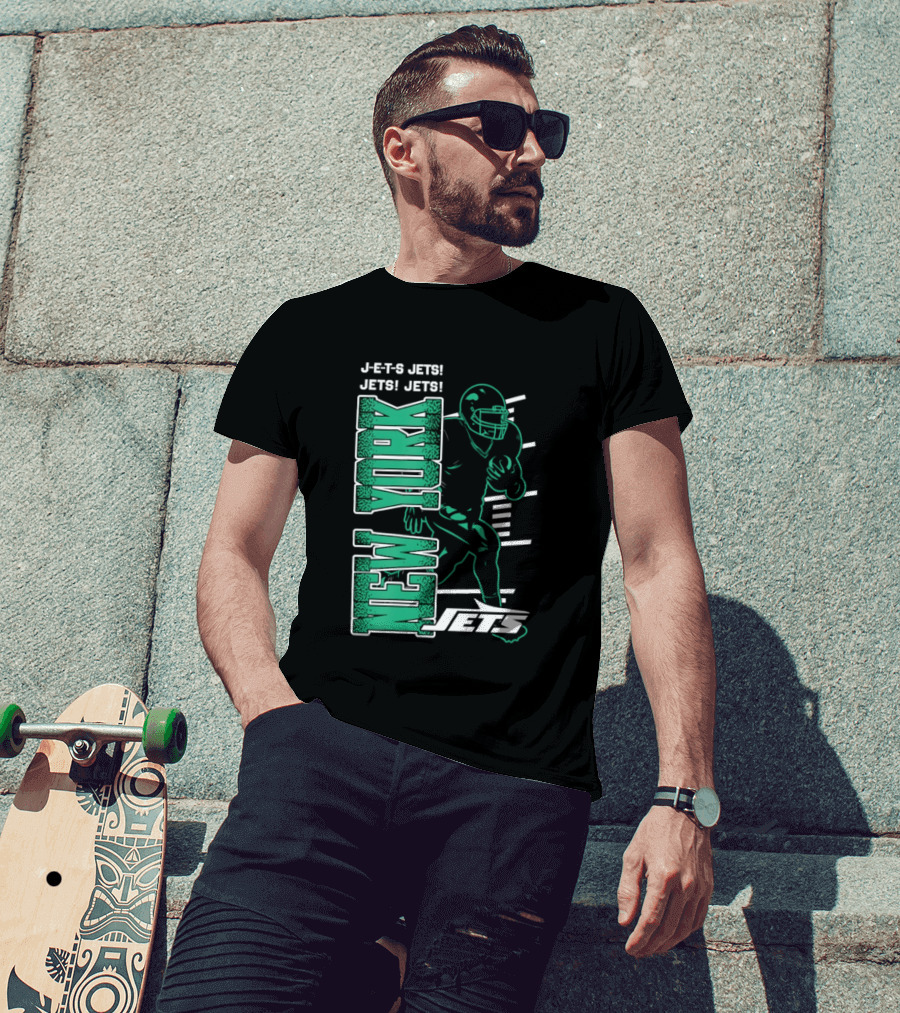 New York Jets Jets Football Player T-Shirt