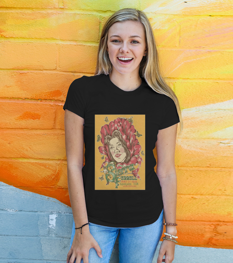 Sierra Ferrell May 31 2026 Spokane WA Gesa Pavilion T-Shirt