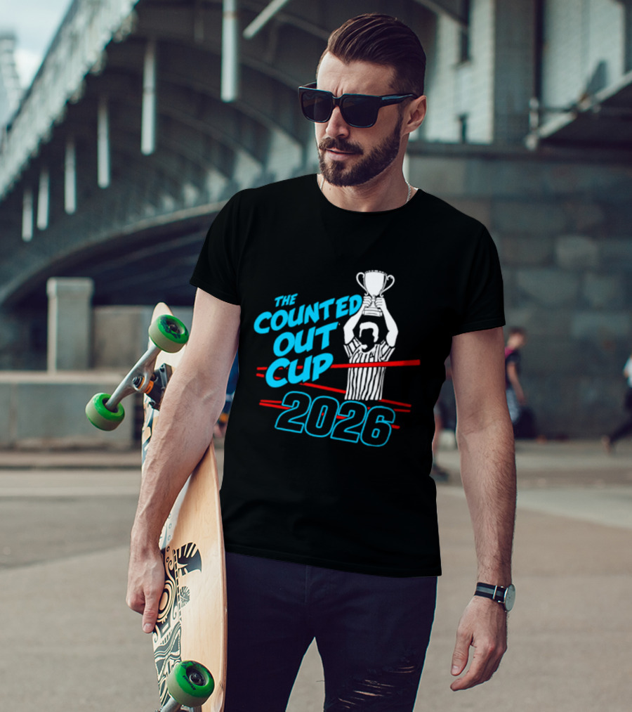 The Counted Out Cup 2026 Trophy Celebration T-Shirt