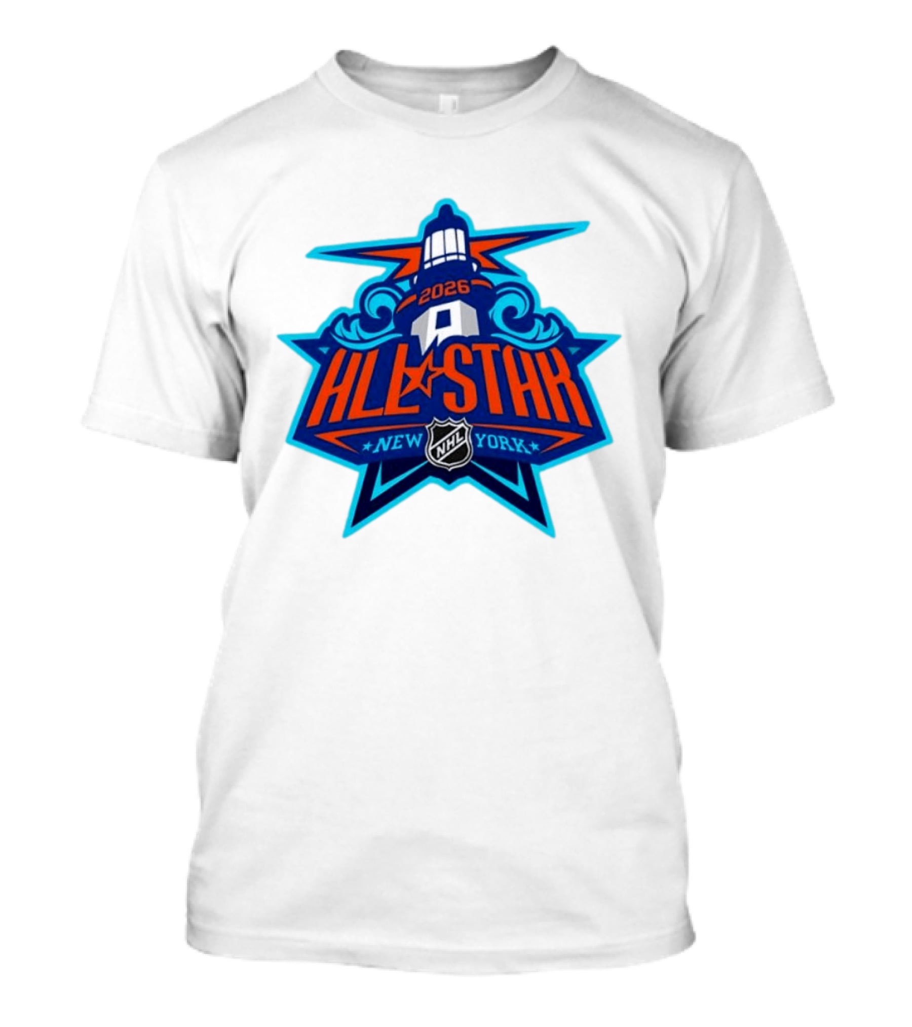 NHL All Star 2026 New York Lighthouse T-Shirt