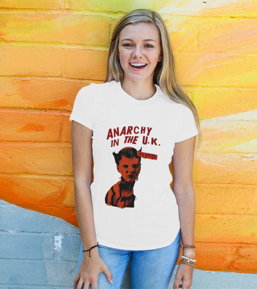Anarchy In The UK Sex Pistols Punk Aesthetic T-Shirt