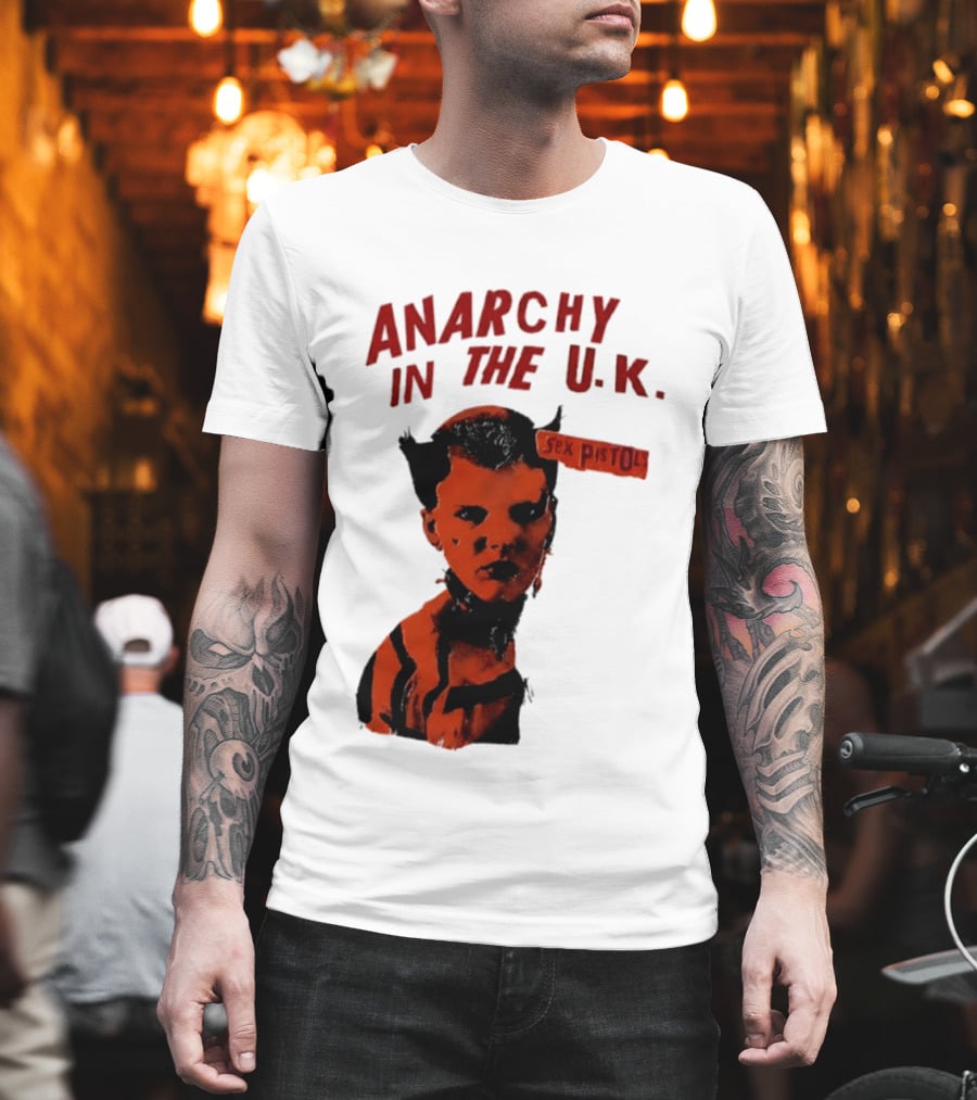 Anarchy In The UK Sex Pistols Punk Aesthetic T-Shirt