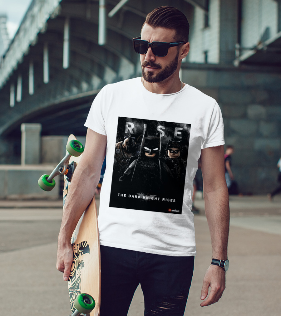 LEGO Batman The Dark Knight Rises Film Movie T-Shirt
