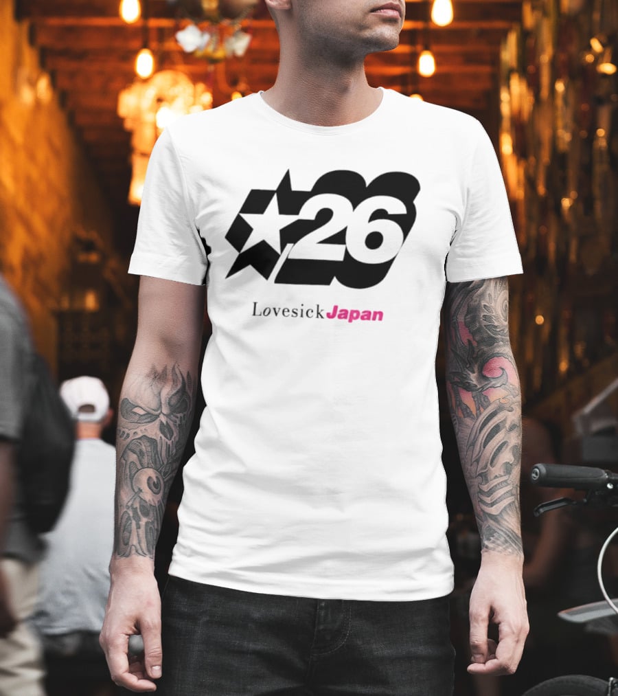 Lovesick Japan 26 Star T-Shirt