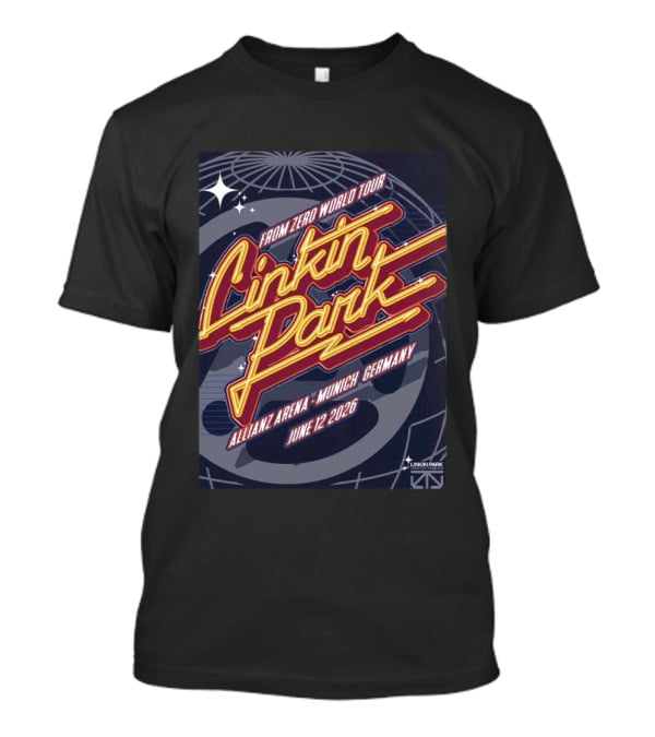 Linkin Park From Zero World Tour Allianz Arena Munich Germany June 12 2026 T-Shirt