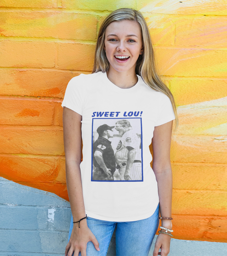 Sweet Lou Piniella Chicago Cubs MLB Umpire Confrontation T-Shirt