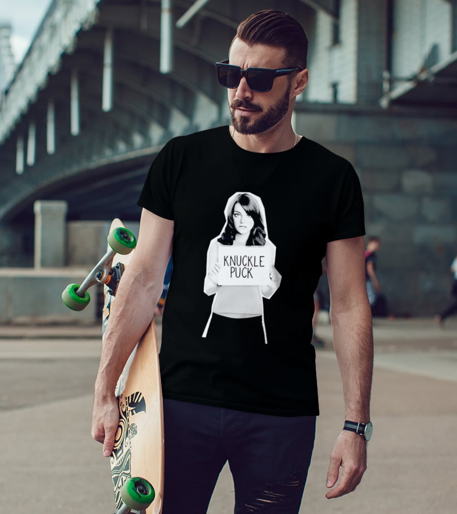 Emma Stone Knuckle Puck Sign T-Shirt