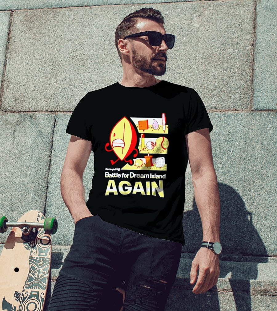 Battle For Dream Island Again Leafy BFDI Characters T-Shirt
