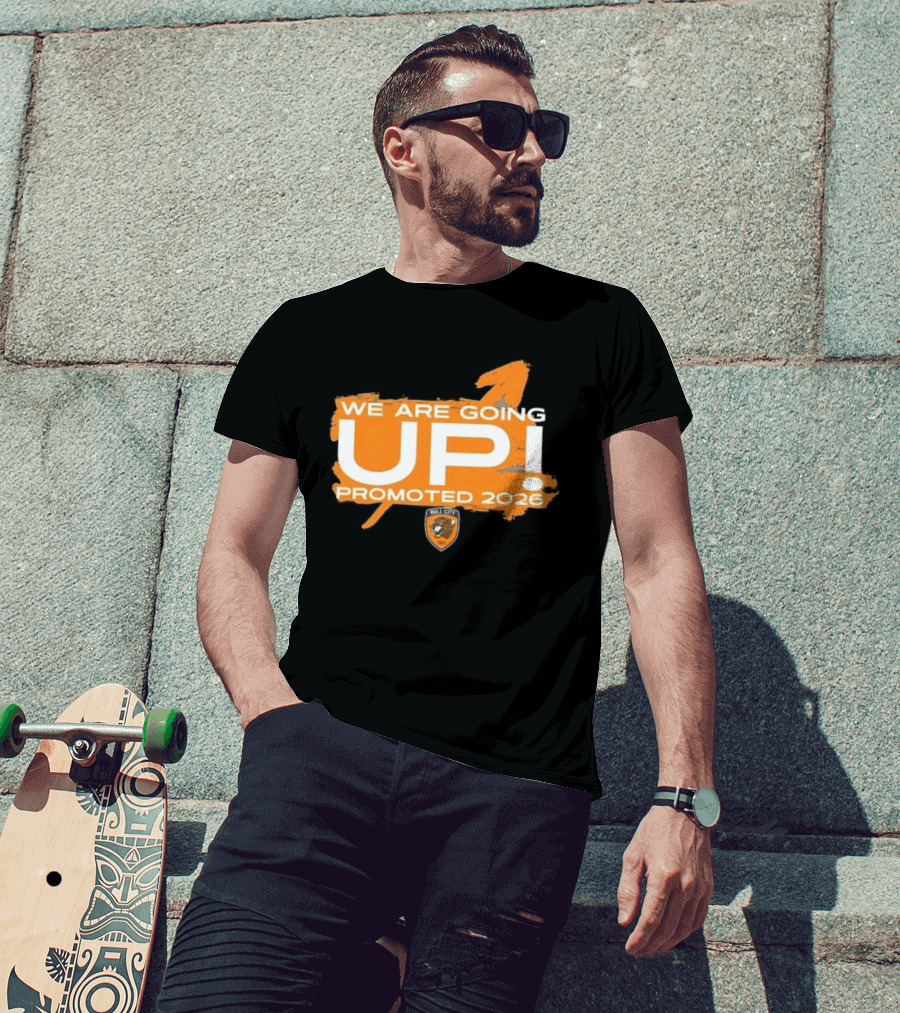Hull City AFC We Are Going Up Promoted 2026 T-Shirt