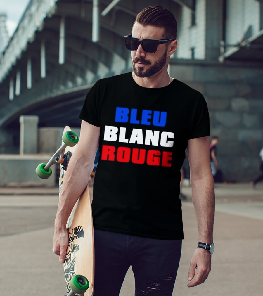 Montreal Canadiens Bleu Blanc Rouge Hockey Team Colors Fan T-Shirt