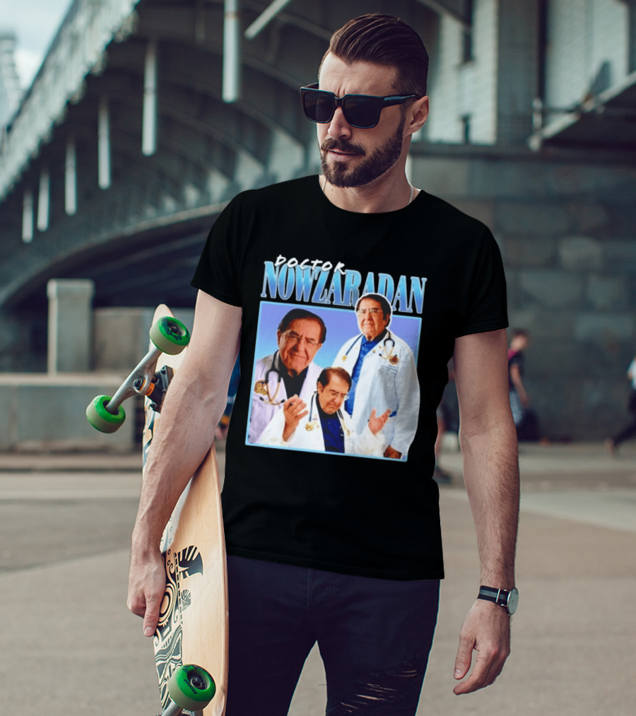 Doctor Nowzaradan My 600Lb Life Blue Stethoscope T-Shirt