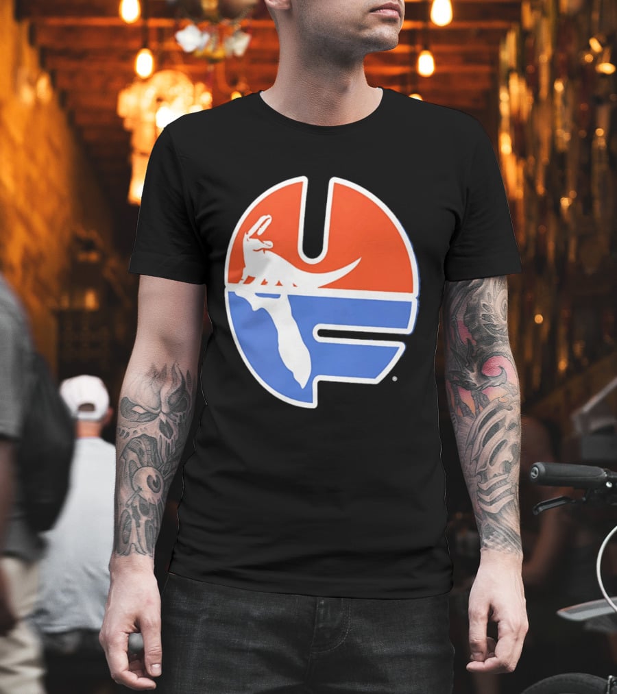 Florida Gators UF Alligator Map T-Shirt