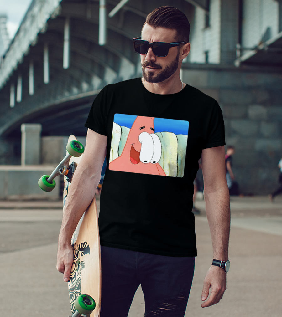 Patrick Star Silly Eyes SpongeBob Meme T-Shirt