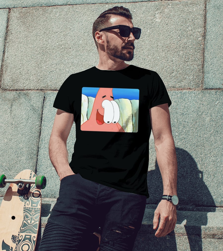 Patrick Star Silly Eyes SpongeBob Meme T-Shirt