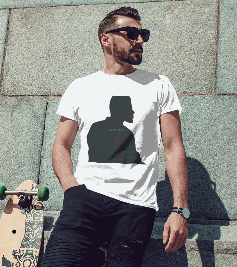 Bryson Tiller Trapsoul Silhouette Profile T-Shirt