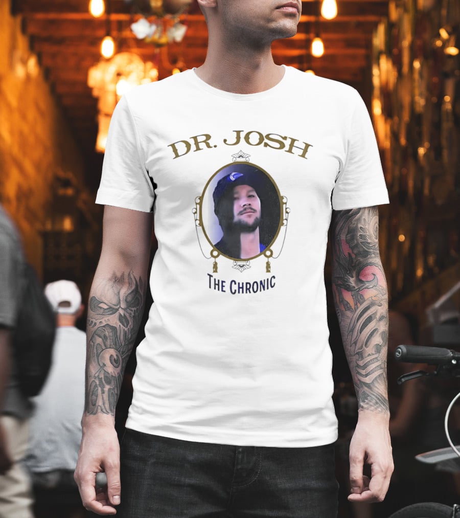 Dr Josh The Chronic Cap Mirror T-Shirt