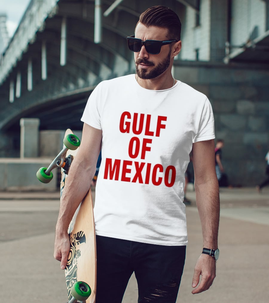 Gulf Of Mexico Bold Red T-Shirt