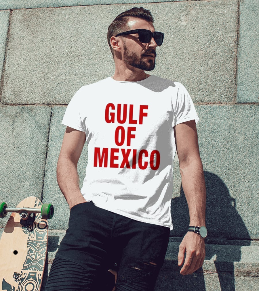 Gulf Of Mexico Bold Red T-Shirt