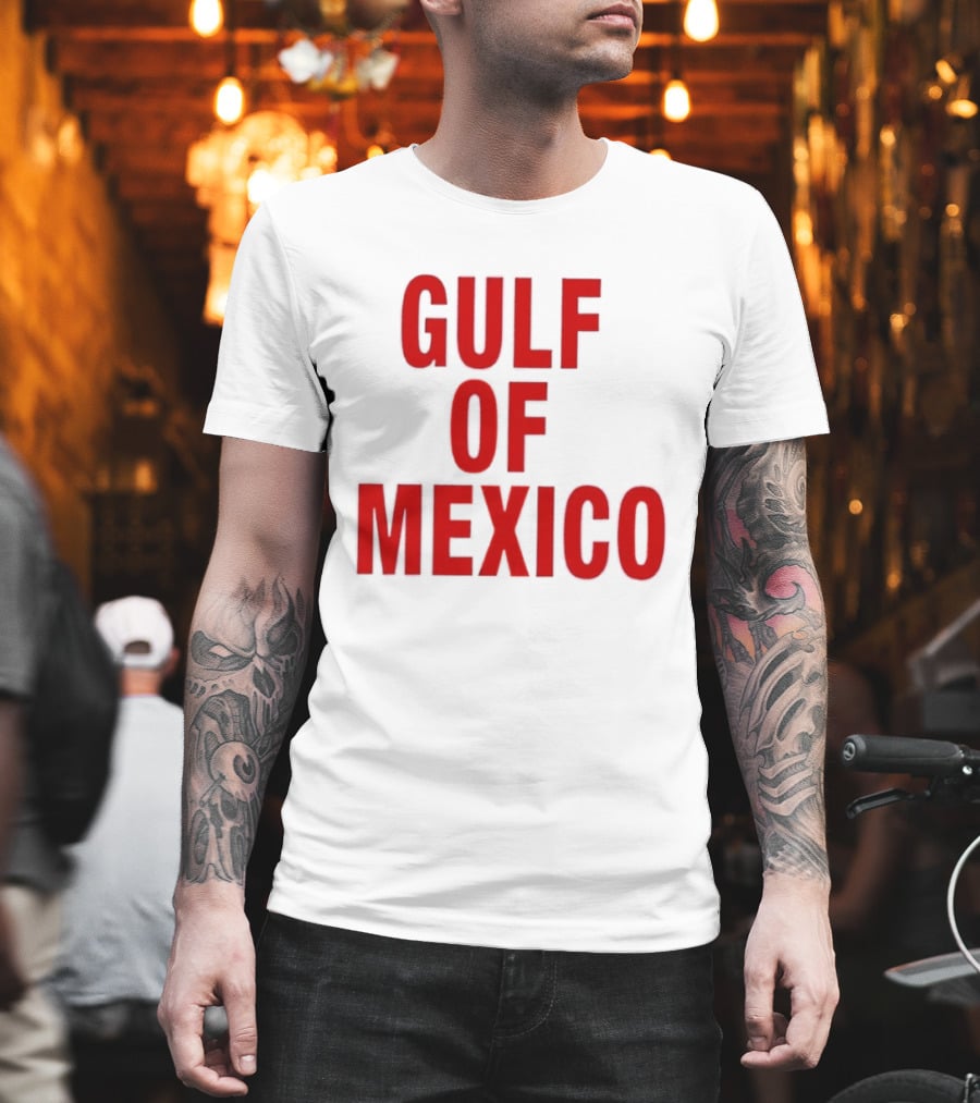 Gulf Of Mexico Bold Red T-Shirt