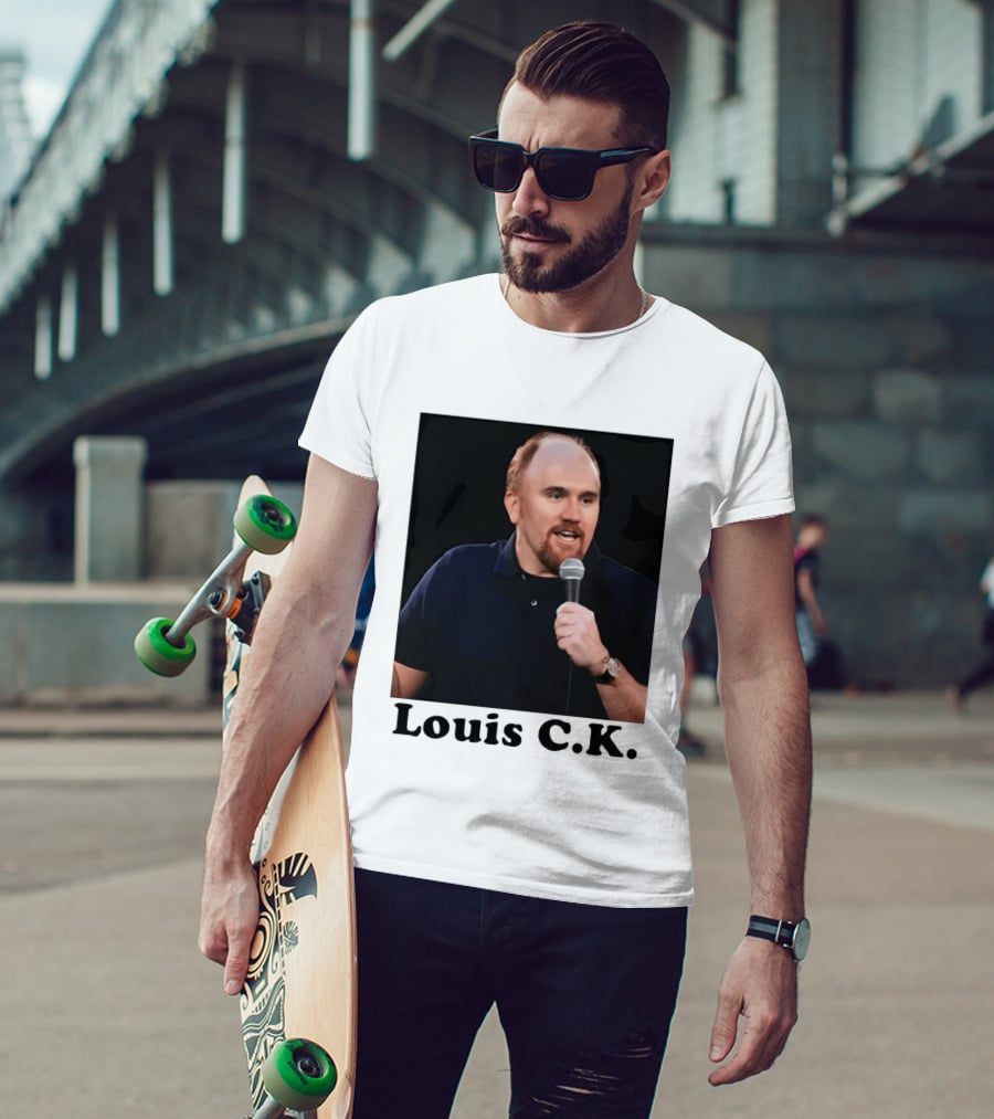 Louis C.K. Oh My God Photo Stand Up Comedy Image T-Shirt