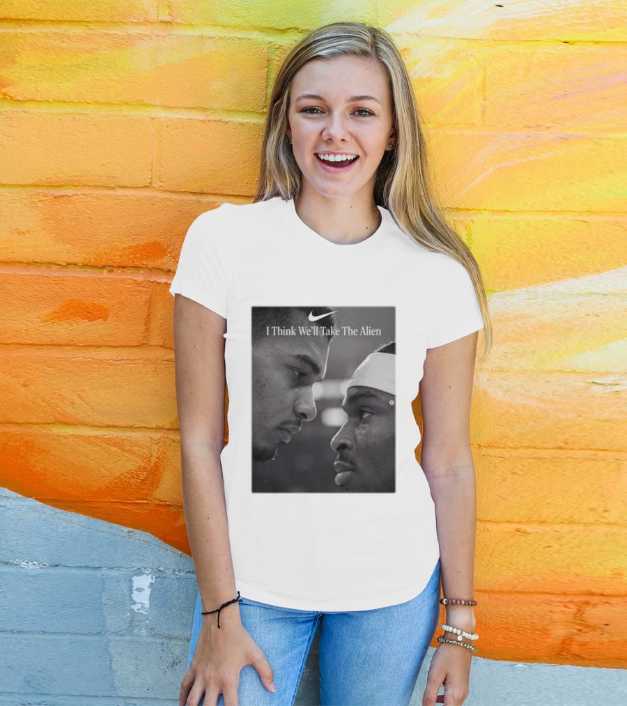 I Think We'll Take The Alien NBA Basketball Victor Wembanyama T-Shirt