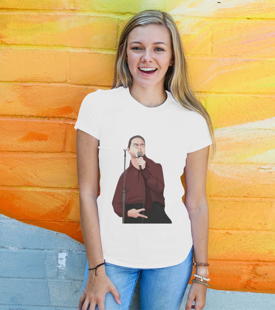 Max And Paddy Stand Up Comedy Performance Live Stage Microphone T-Shirt