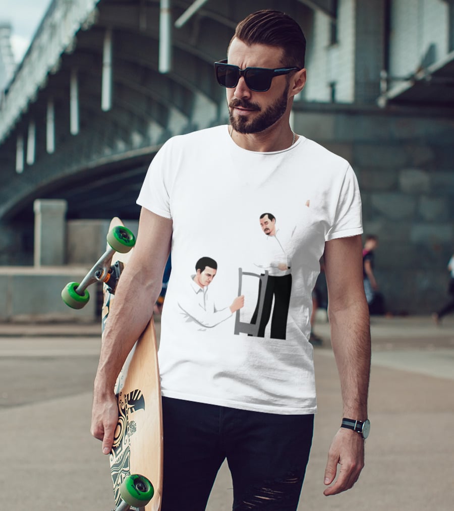 Max And Paddy Pine Barrens Christopher Moltisanti Paulie Gualtieri Chair Scene T-Shirt