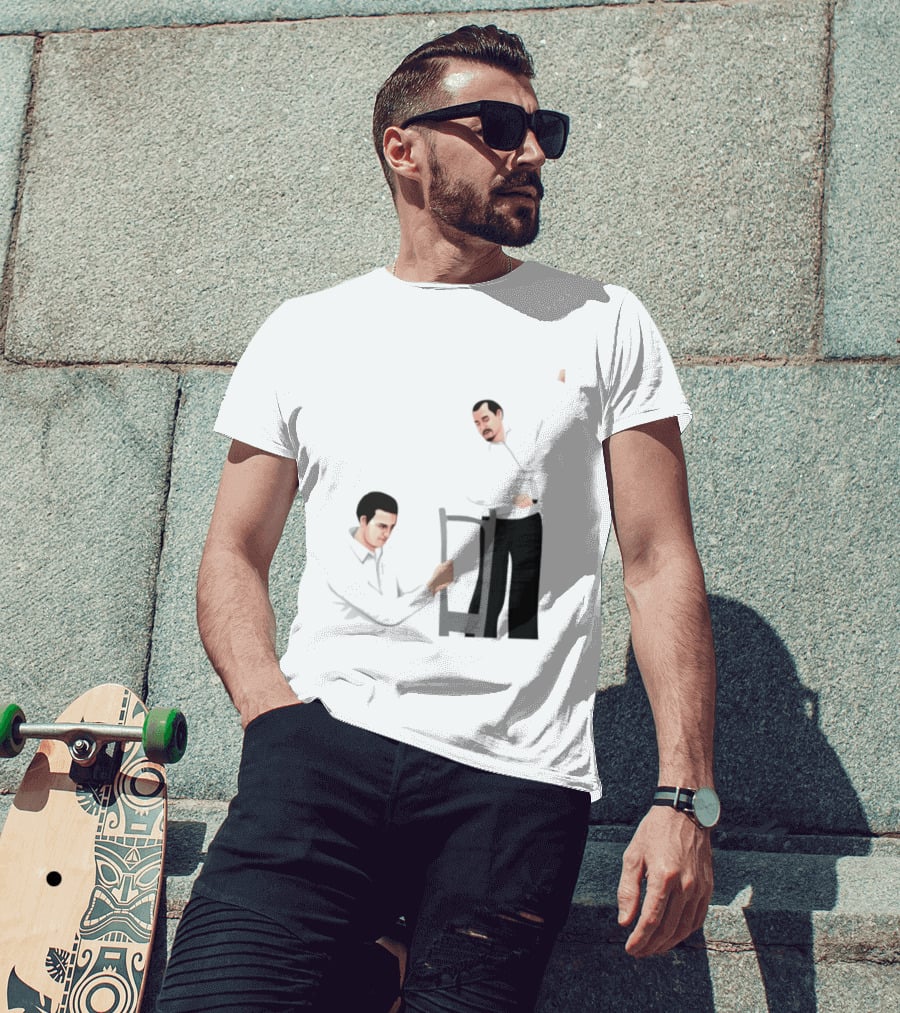Max And Paddy Pine Barrens Christopher Moltisanti Paulie Gualtieri Chair Scene T-Shirt
