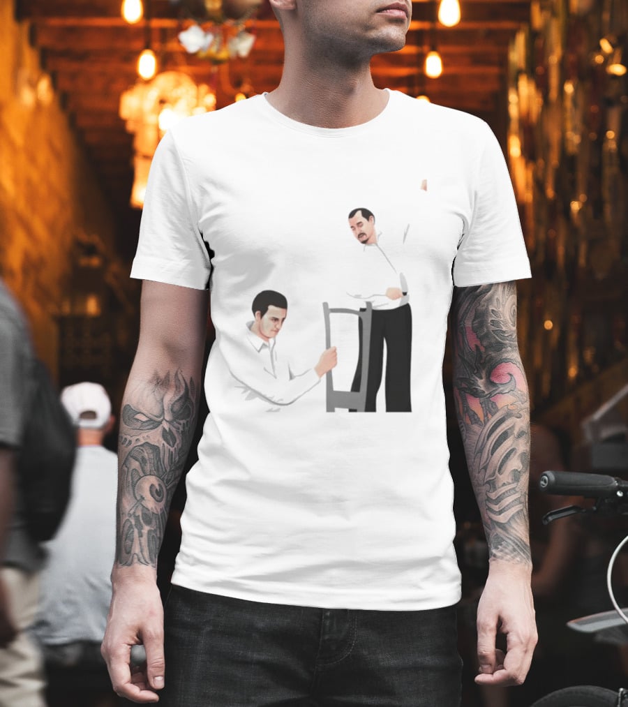 Max And Paddy Pine Barrens Christopher Moltisanti Paulie Gualtieri Chair Scene T-Shirt
