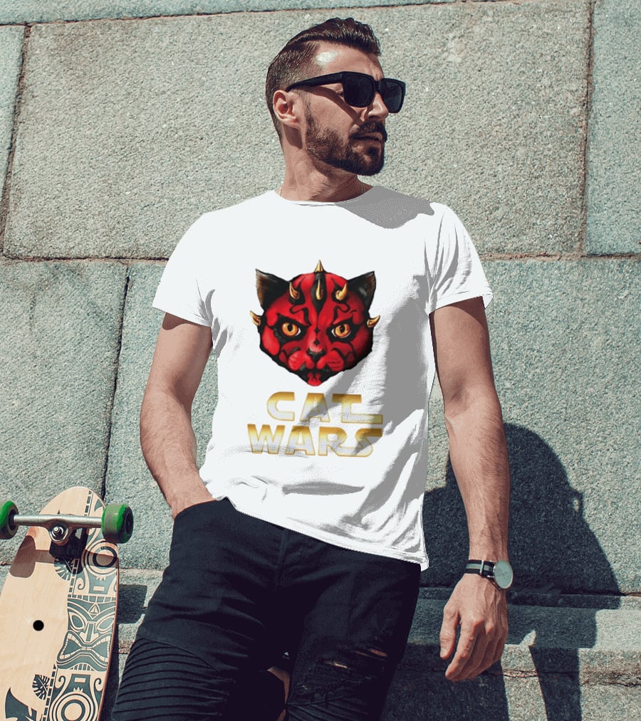 Darth Maul Cat Wars Star Wars Quality Comfortable Wear T-Shirt