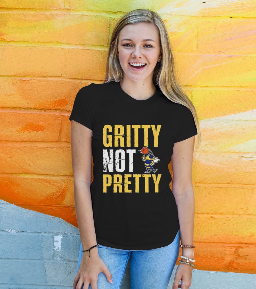 Gritty Not Pretty Georgia Tech Buzz Basketball T-Shirt