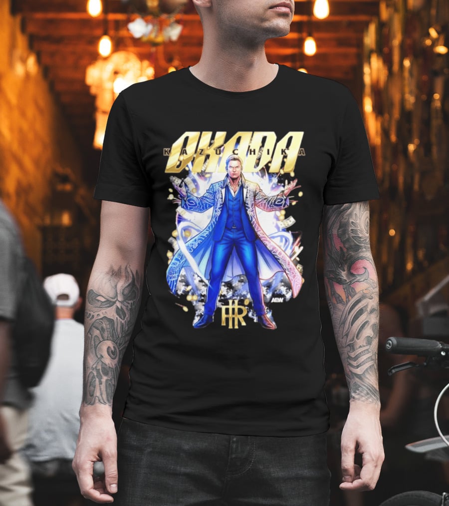 Kazuchika Okada Rainmaker AEW Money Energy HR T-Shirt