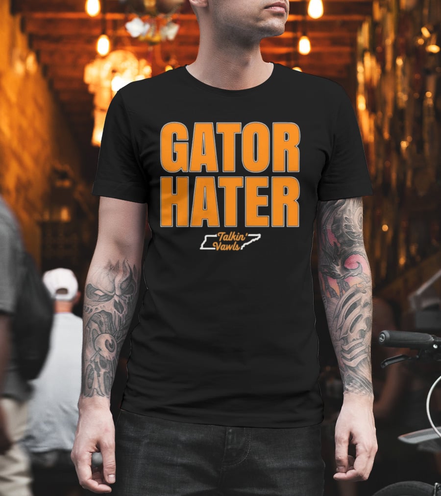 Gator Hater Tennessee Rivalry Sports Fan Gear T-Shirt