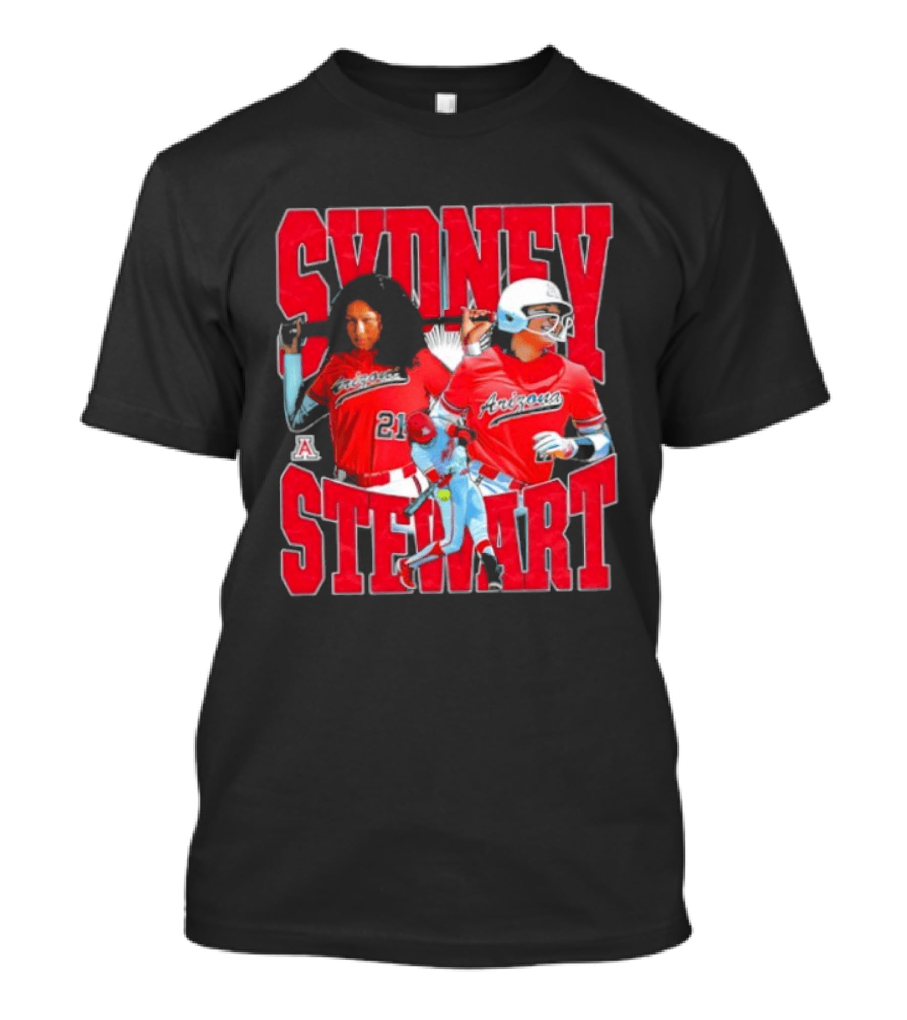 Sydney Stewart Arizona Wildcats NCAA Softball Team T-Shirt