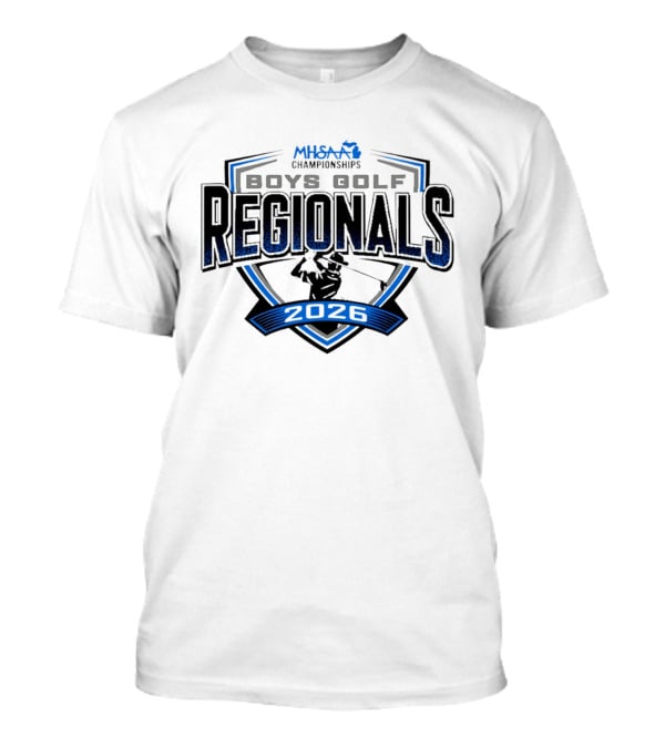 MHSAA Championships Boys Golf Regionals 2026 T-Shirt
