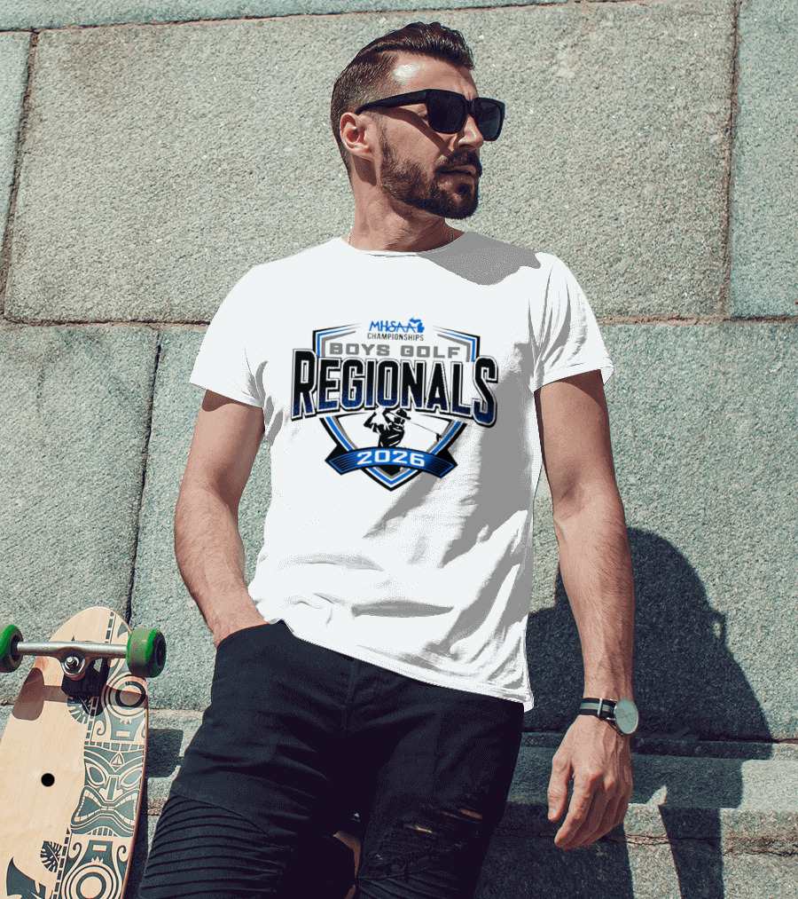 MHSAA Championships Boys Golf Regionals 2026 T-Shirt